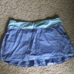 Lululemon Pace Rival running skirt